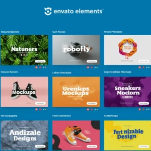 +3000 Templates Envato